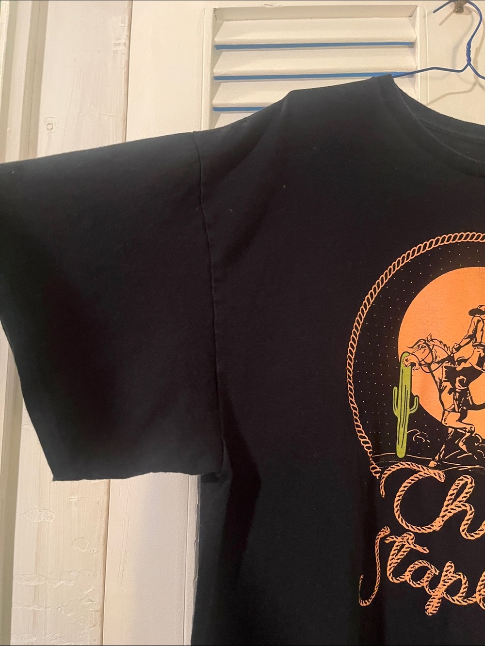 Chris Stapleton Rodeo Tee - Cowboy Sunset Design - Picture 2 of 5